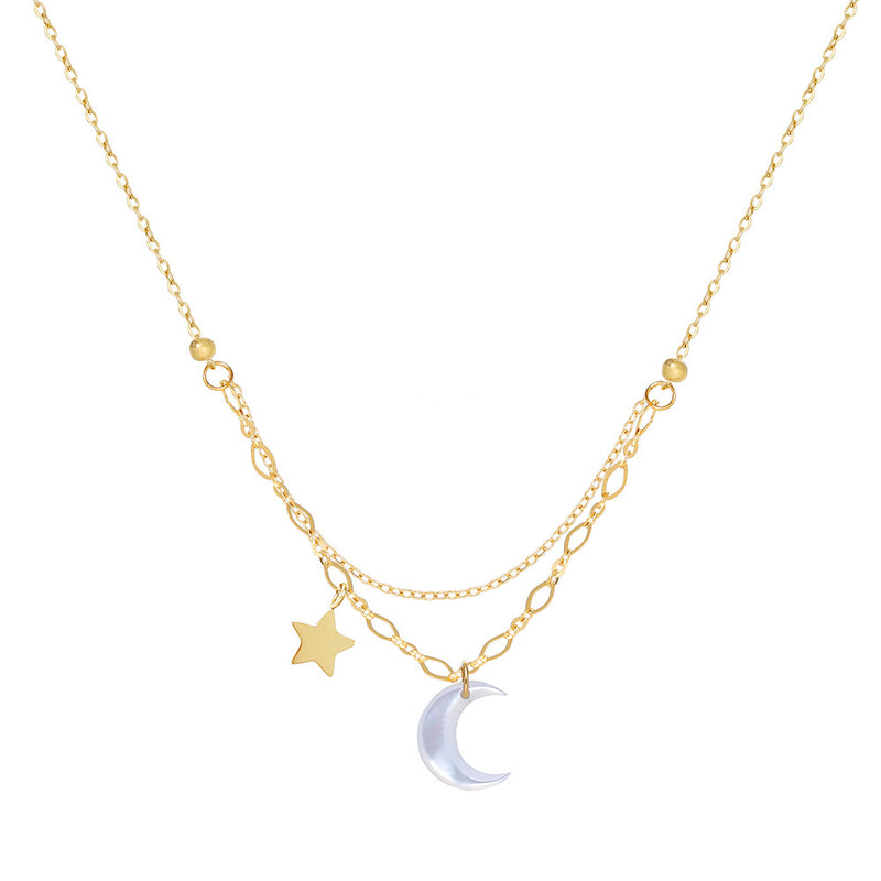Moonlight White Shell Necklace