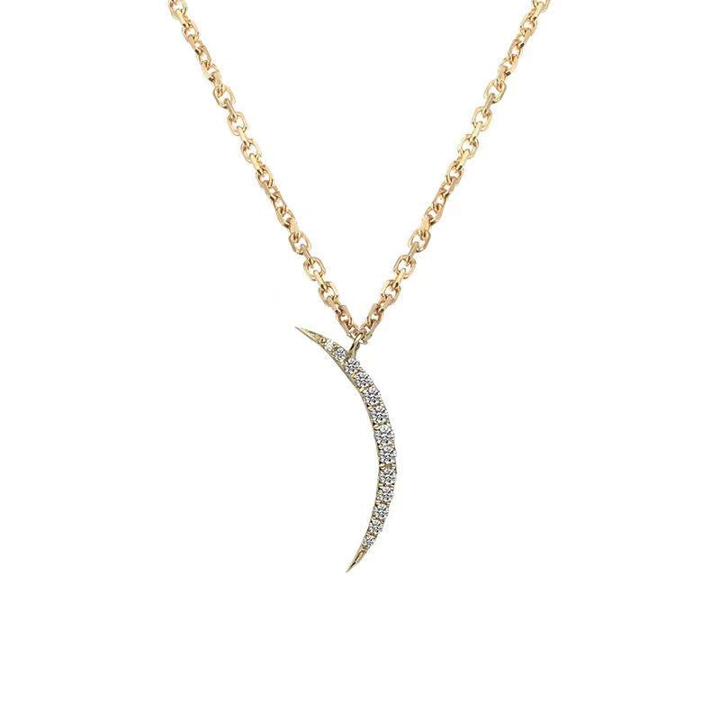 La Luna Gold Vermeil Necklace