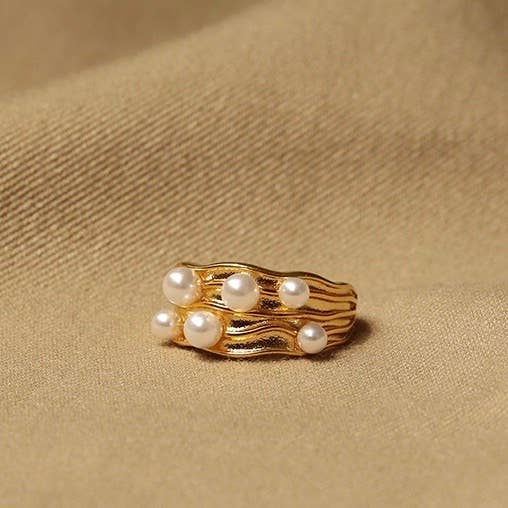 Audrey Pearl Ring