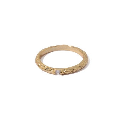 Handcraft Zirconia Detailed Ring
