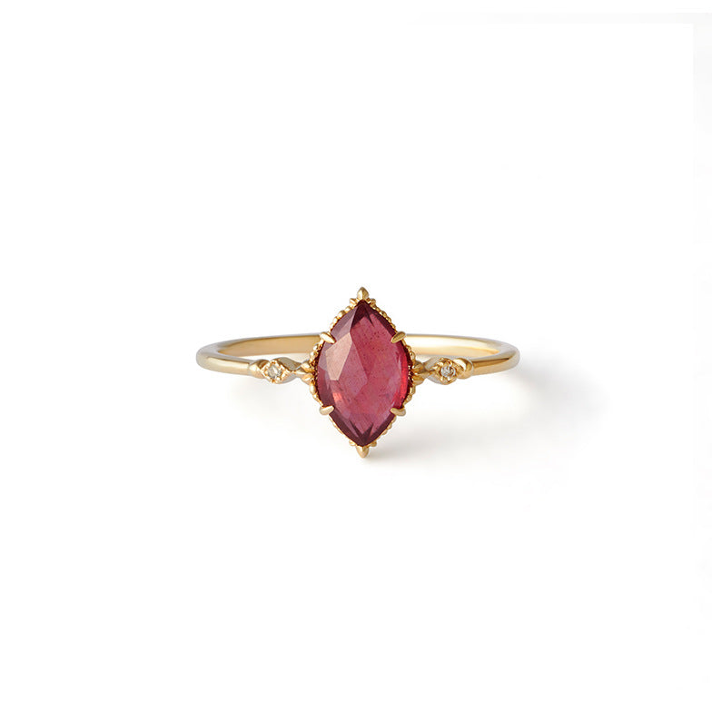 Ruby Gold Vermeil Ring