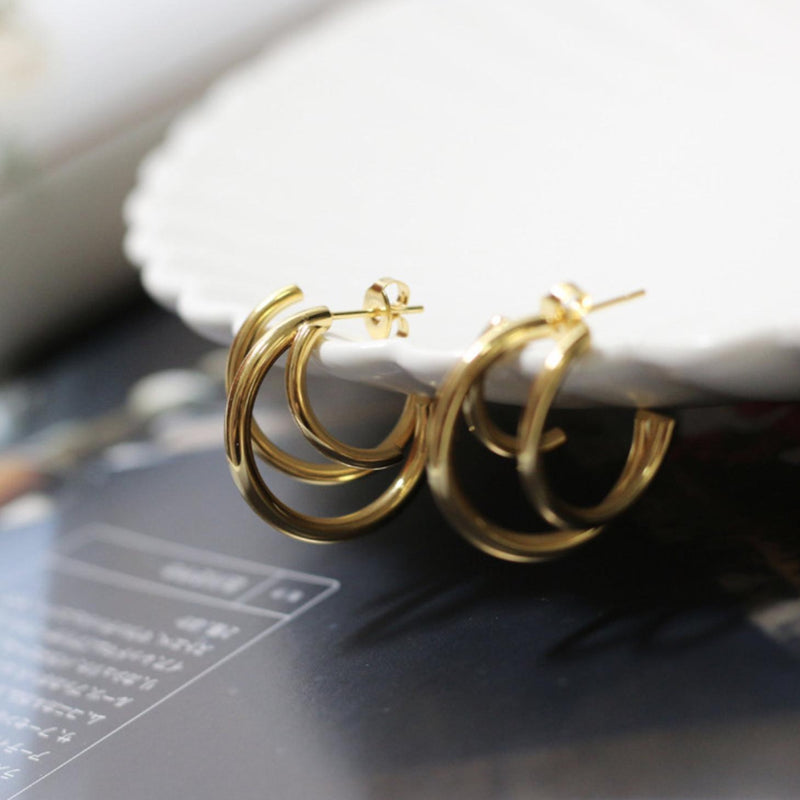 PASSION 18K GOLD EARRING